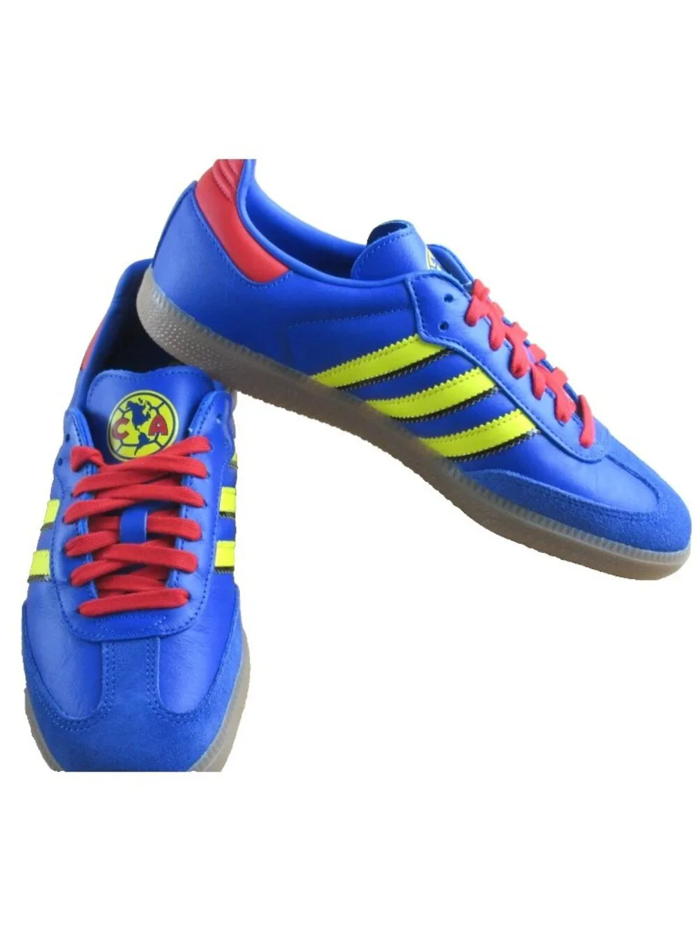 Adidas Men's Samba Licensed Club América Soccer Shoes Blue Sizes NIB KJ3531 - Picture 5 of 11